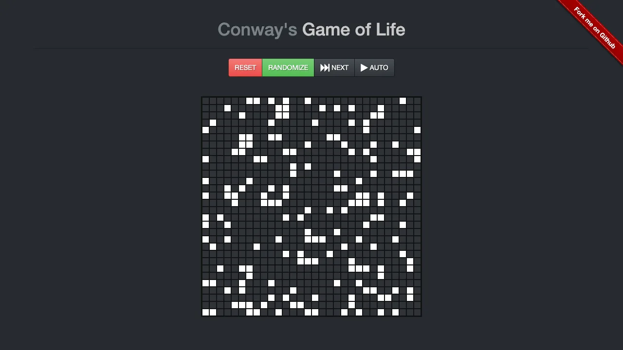 Redux Game of Life gameplay screenshot