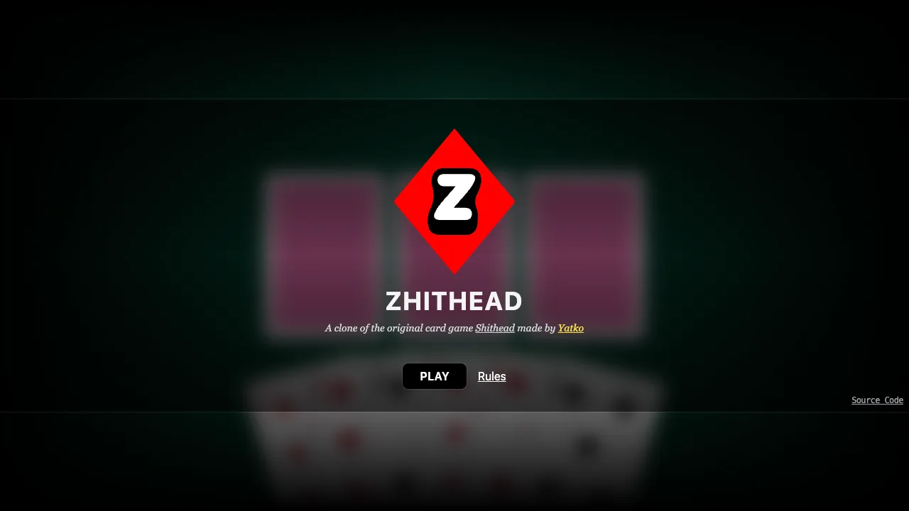 Zhithead gameplay screenshot