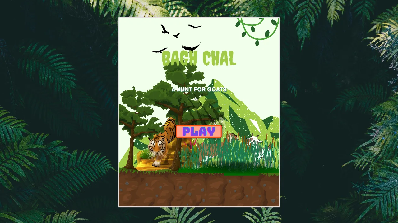 Baghchal gameplay screenshot