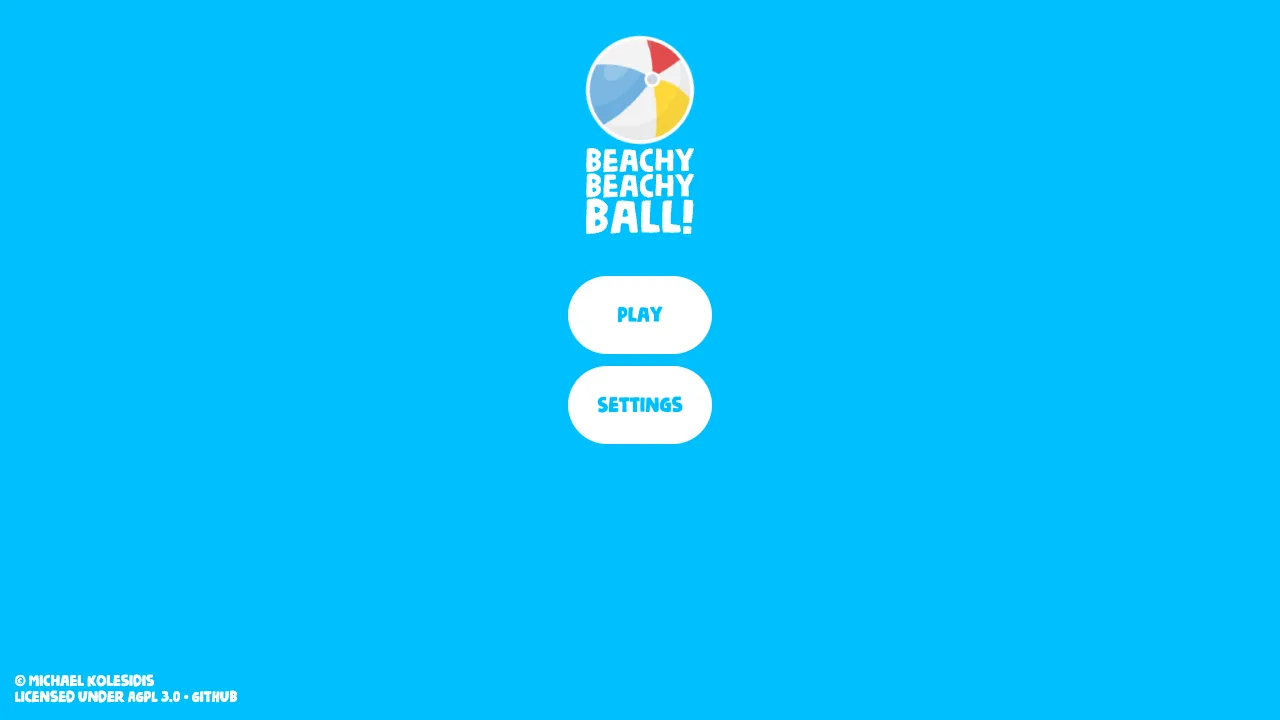 Beachy Beachy Ball gameplay screenshot