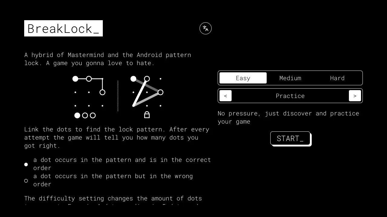 Breaklock gameplay screenshot
