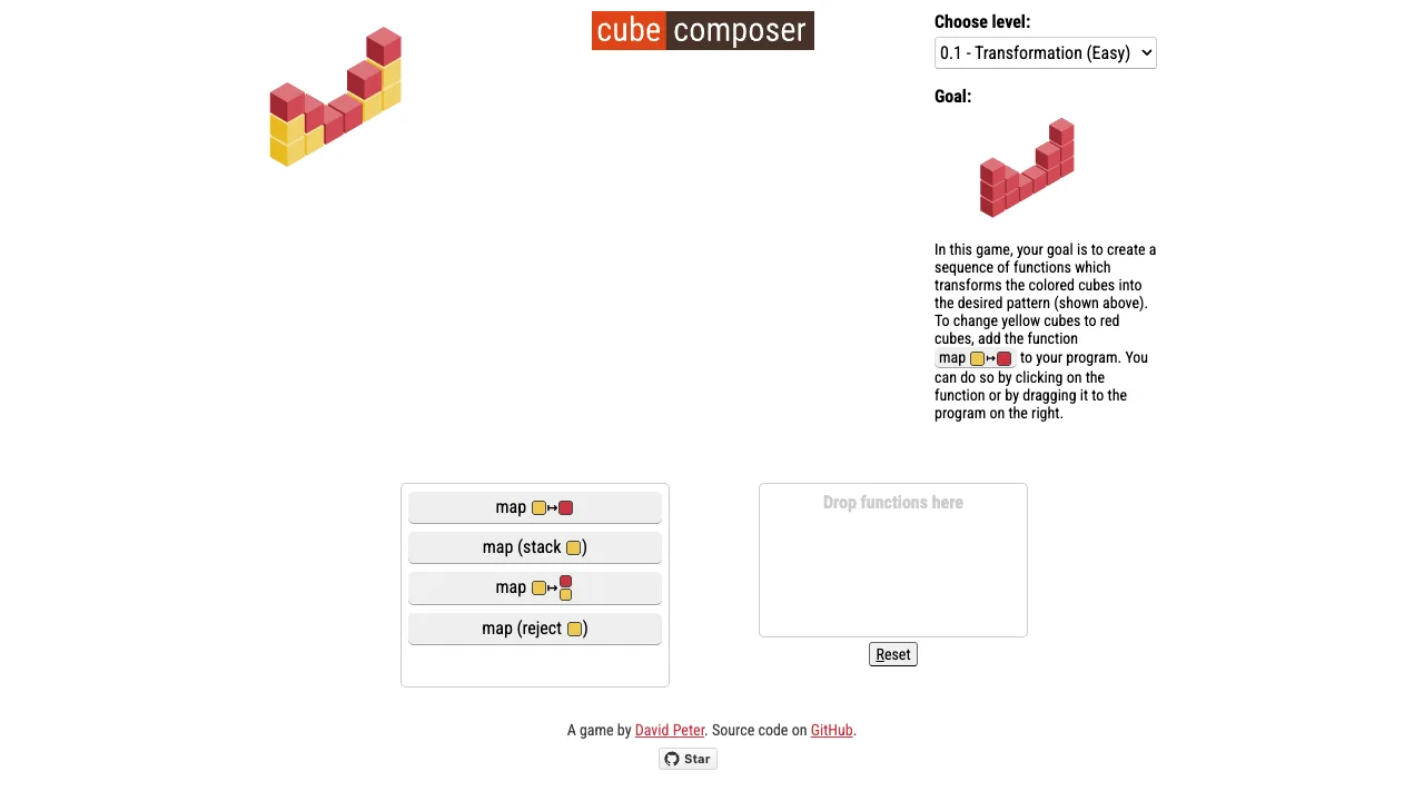 Cube Composer gameplay screenshot
