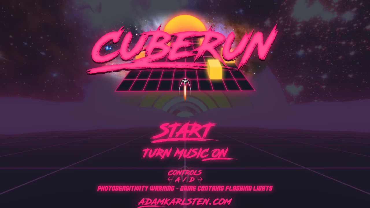 Cuberun gameplay screenshot