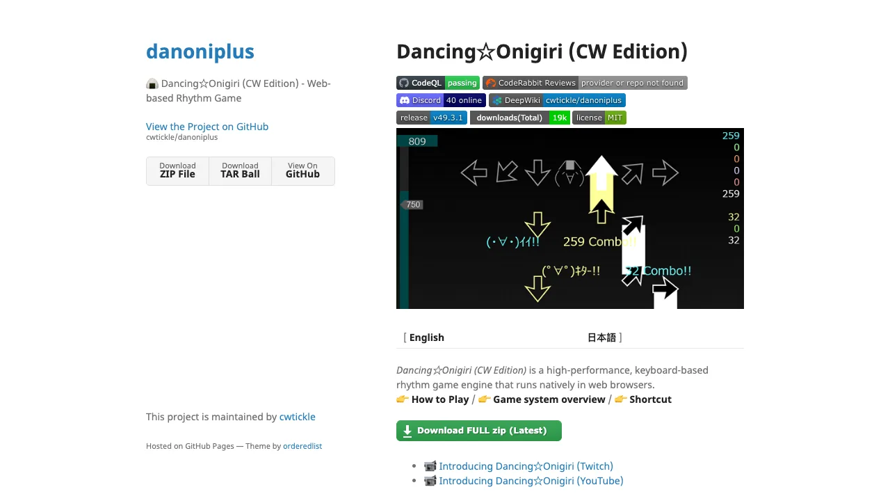 Danoniplus gameplay screenshot