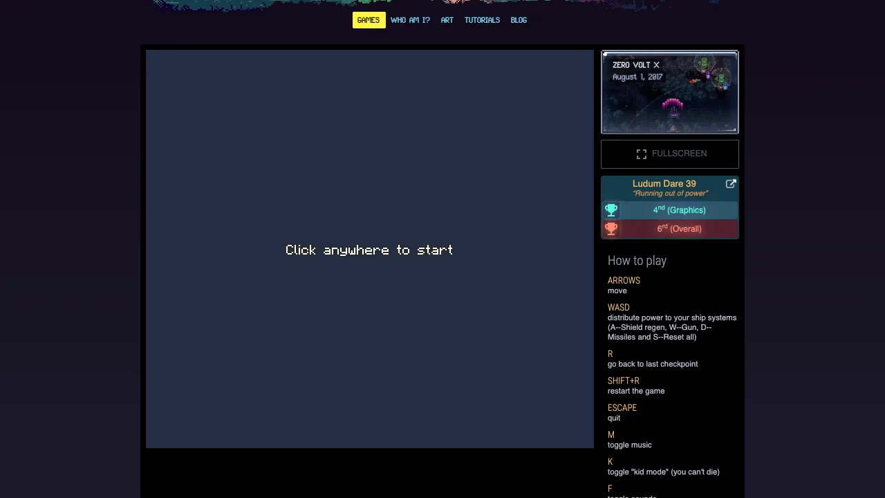 Zero Volt X gameplay screenshot
