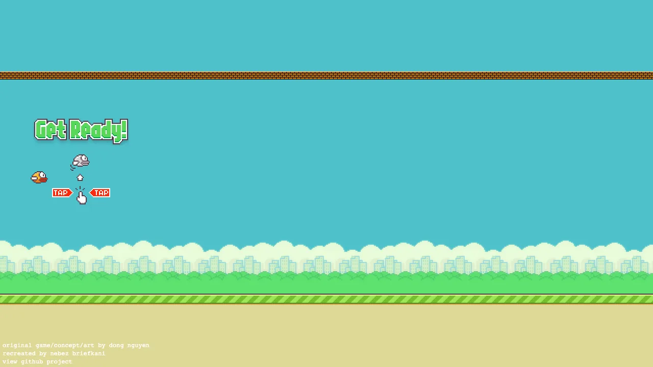 Floppybird gameplay screenshot