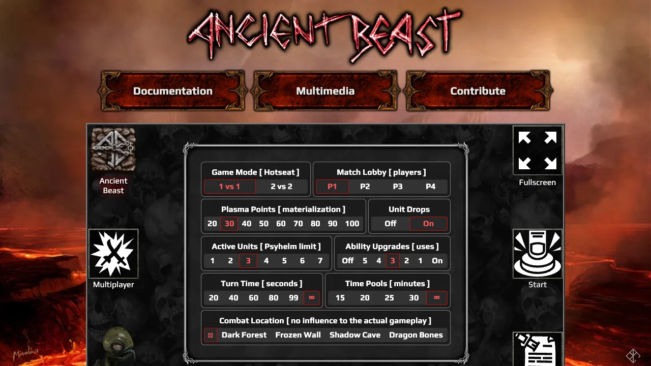 Ancient Beast gameplay screenshot