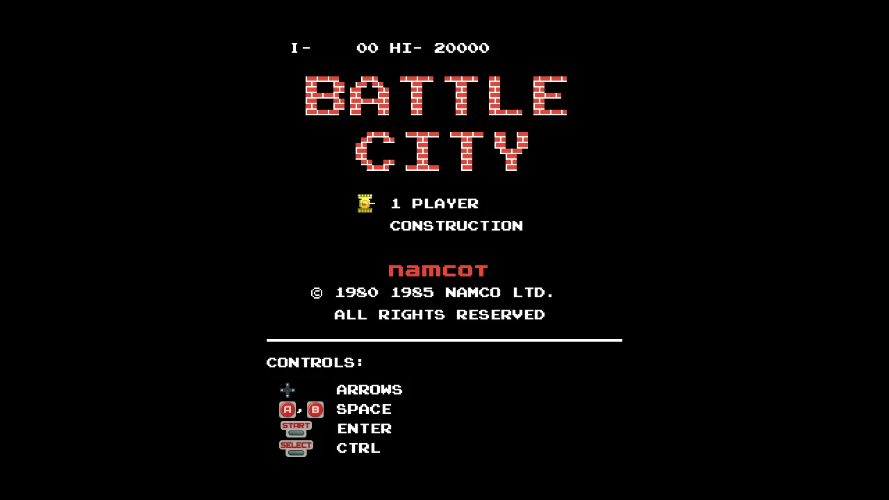 Battle City gameplay screenshot