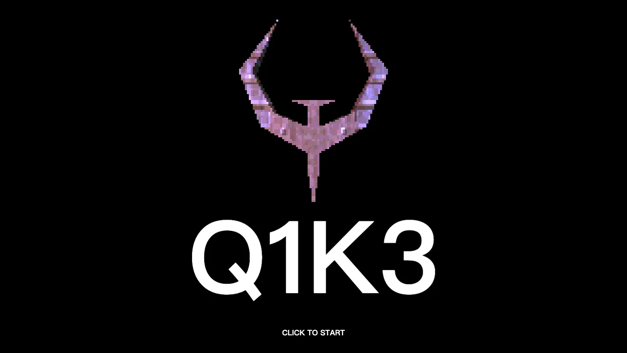 Q1K3 gameplay screenshot