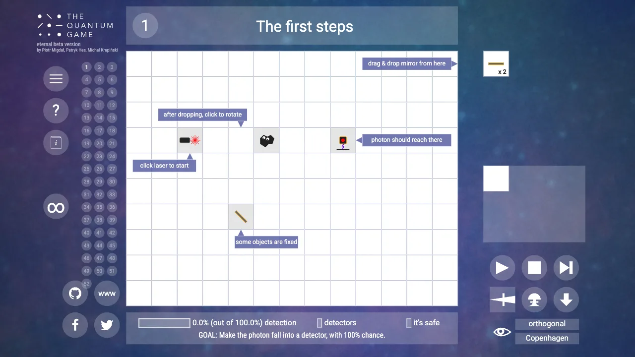 Quantum Game gameplay screenshot