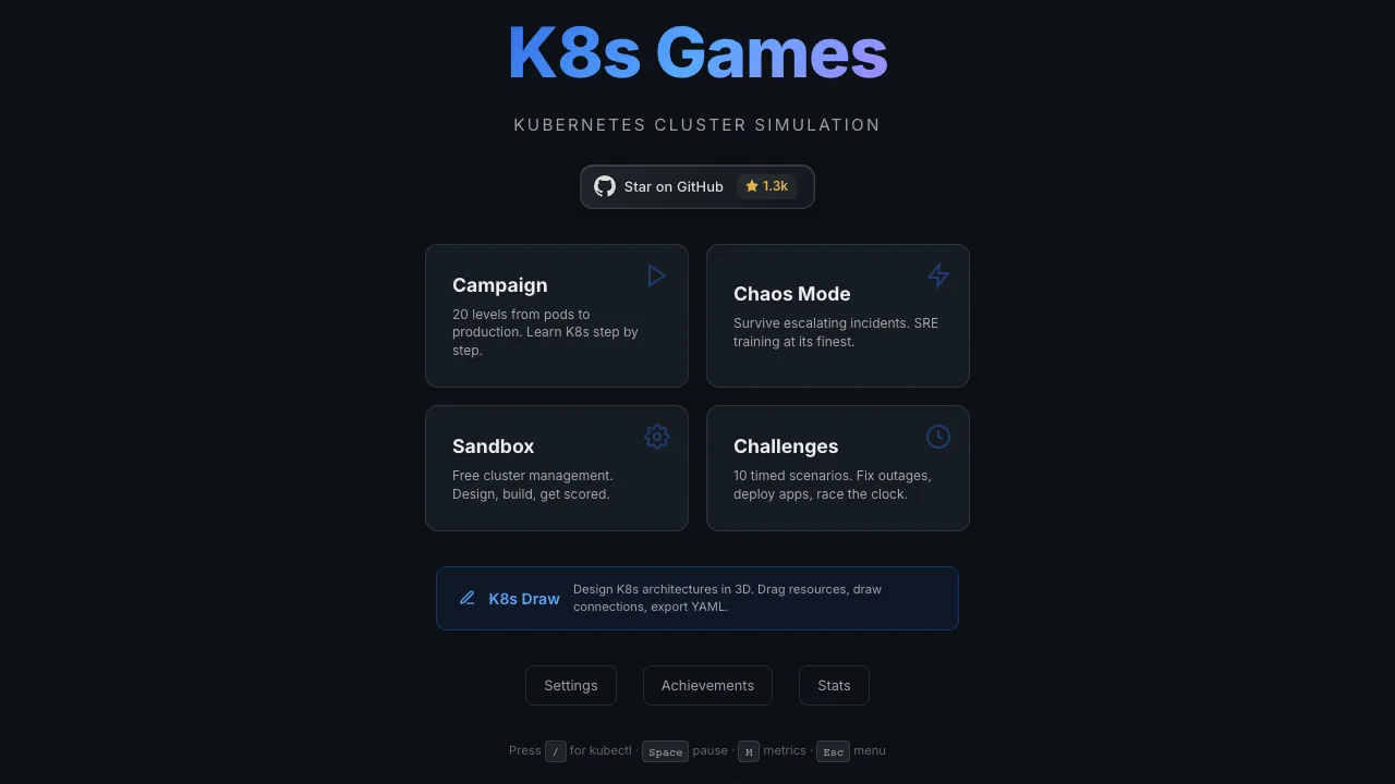 K8s Games gameplay screenshot