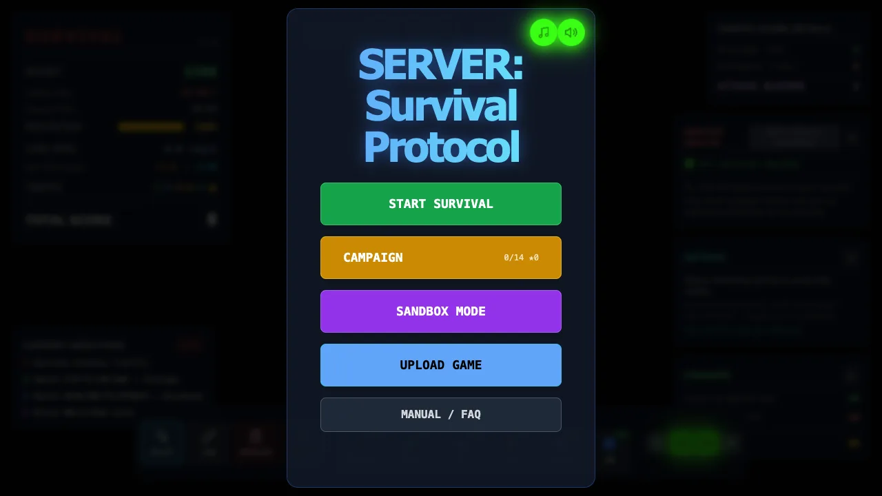 Server Survival gameplay screenshot