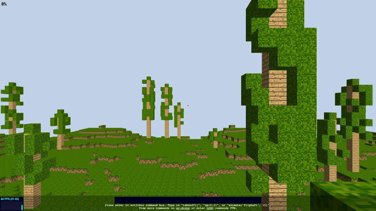 Voxel Drone gameplay screenshot