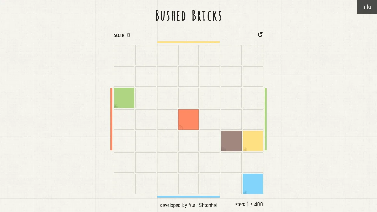 Bushed Bricks gameplay screenshot