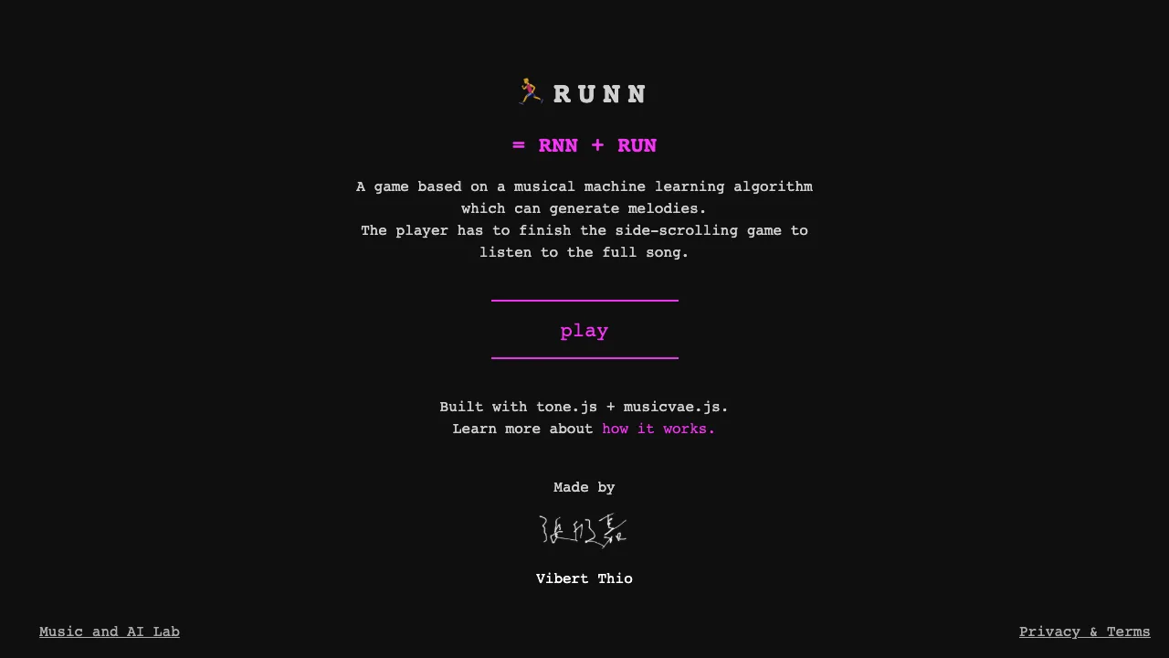Runn gameplay screenshot