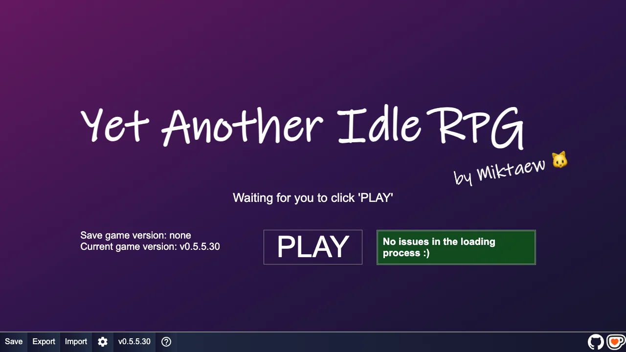 Yet Another Idle Rpg gameplay screenshot